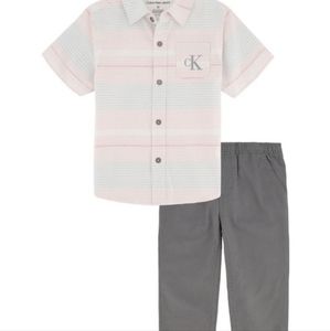 Little Boys Calvin Klein Set